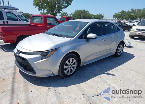 2022 Toyota Corolla Le z USA, uszkodzony, nr VIN 5YFEPMAEXNP385874